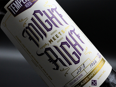 Might Meets Right - Temperance Beer Co. Imperial Stout