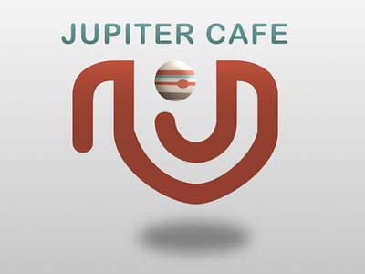 Jupiter Cafe Logo Concept cafe coffee concept jupiter logo mug