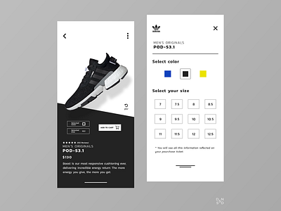 Adidas Application #_thedesignproject Day 08 / 30