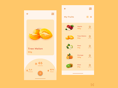 Fruit Application #_thedesignproject Day 10 / 30