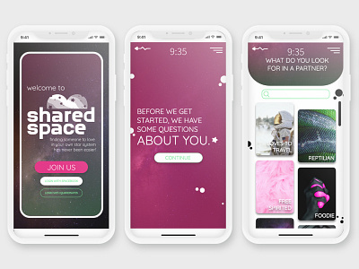 Shared Space - A Dating App for Extraterrestrials