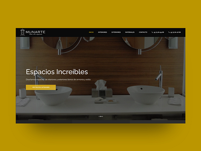 Munarte | Interior Design design ui ux web