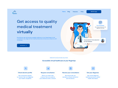 Medically branding design interface medical medical app ui ui design ux website