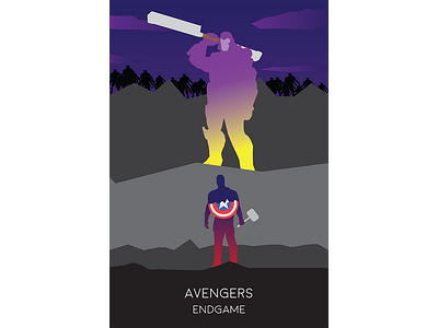 Captain America Endgame america captain captainamerica design endgame illustration marvel vector