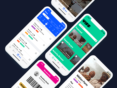 Vancouver Film Festival design ui ux