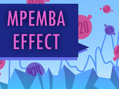 Mpemba Effect design illustration thumbnail