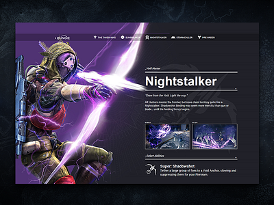 Nightstalker destiny motion the taken king video game website