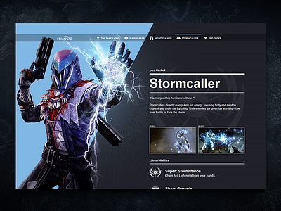 Stormcaller destiny motion the taken king video game website