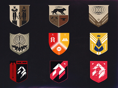 Destiny: Rise of Iron Trophies achievements badges crests destiny icons rise of iron