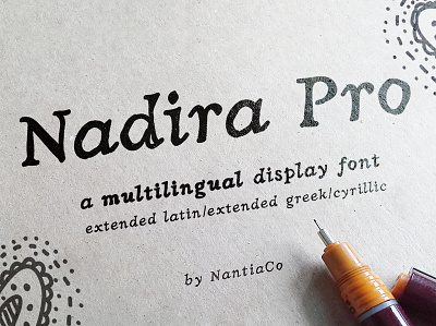 Nadira Pro latin greek cyrillic font cyrillic font greek font typeface
