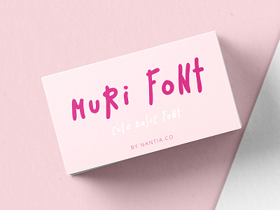 Muri the Handcrafted Font