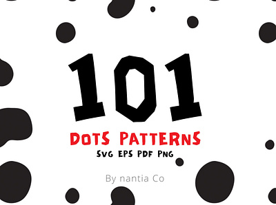 101 Dots Seamless Patterns seamless patterns surface patterns vector patterns