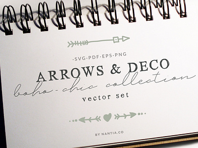 Boho Chic Arrows   Deco Vector Pack