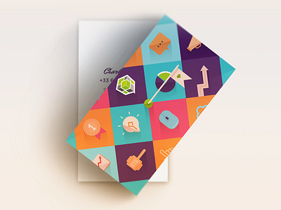 Tradelab 2015 art direction branding business card flat identity logotype print