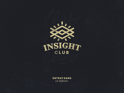 Insight Club. graphic design identity logo design logotype