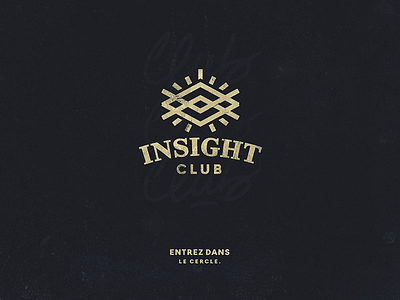 Insight Club. graphic design identity logo design logotype