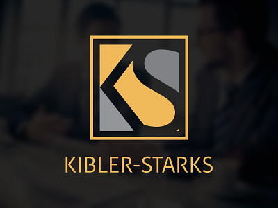 Kibler-Starks Logo Design branding clean corporate identity logo typography