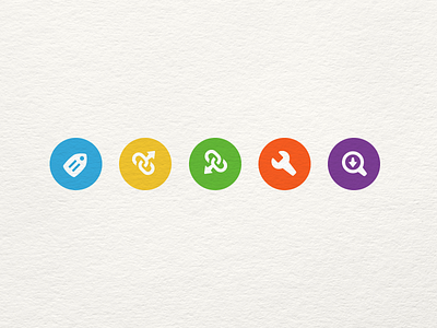 New Flat Series flat icon set seo