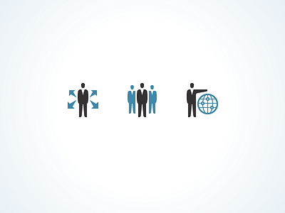 Business related icon set