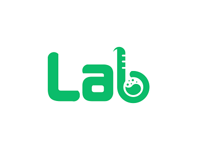 Lab The Laboratorium chemical corporate design corporate logo design dual meaning flat design logo graphic design green lab laboratorium logo poison sains