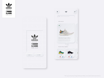 Adidas Originals App Redesign.