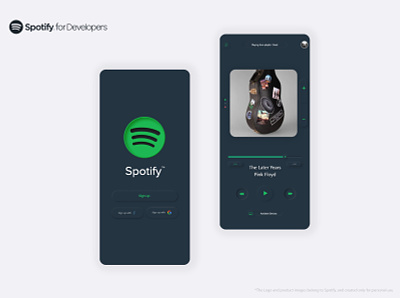 Spotify App Redesign.