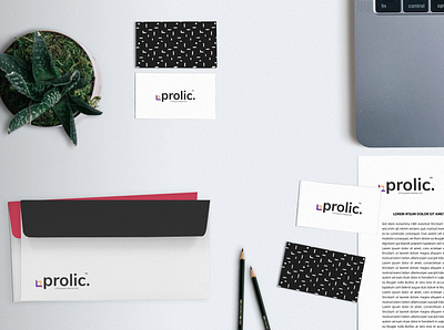 "Prolic" brand development for Prospello Global animation branding design flat illustration illustrator logo minimal typography vector