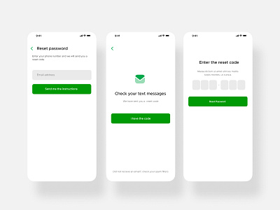 Reset password password reset password ui design ux design