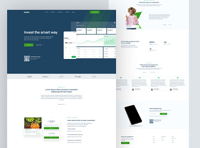 Crowdfunding agric project landing page product design ui ui design