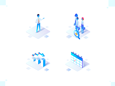 Isometric Icon set