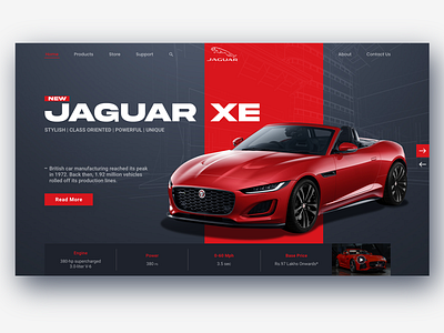 Jaguar Landing Page