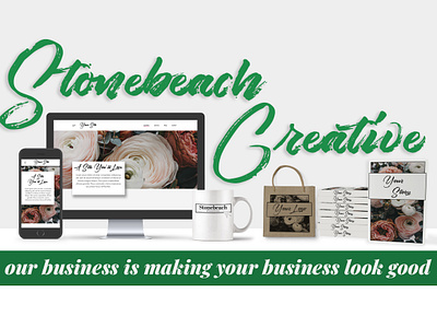 Stonebeach Creative Design Services art branding design illustration illustrator mockup print design promotional design typography vector web design
