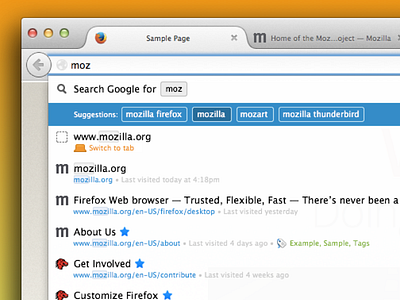 Search Suggestions in Firefox firefox mozilla search ui ux