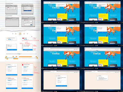 Pulse Experiment for Firefox Test Pilot bars door hangers dropdowns firefox infobars mozilla notifications panels pulse ui ux