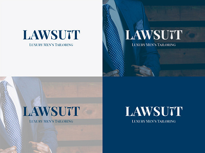 Lawsuits brand branding icon law logo suits tailoring