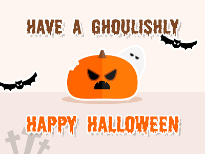 Halloween bats ghost halloween pumpkin