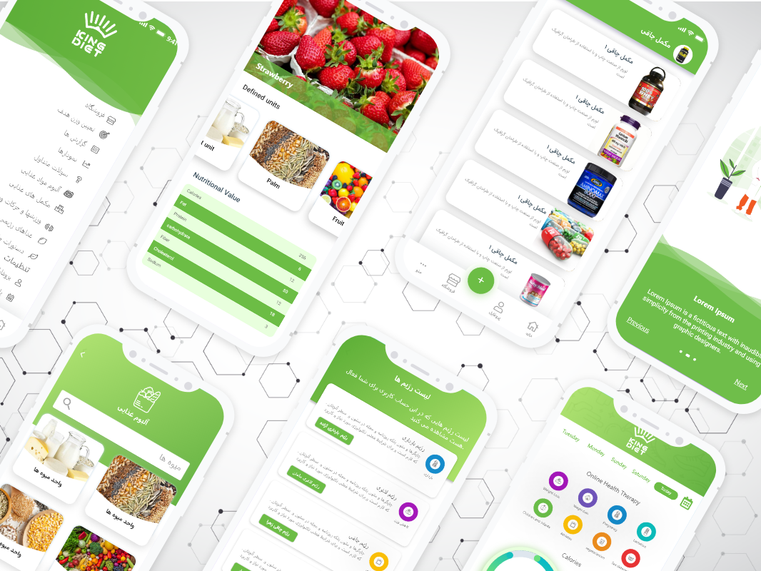 King diet by Cubelab on Dribbble