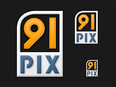 91 Pix Logo 91 branding design icon logo number pics pix startup typography