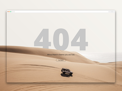 Daily UI Challenge - Day 8 404 404 page dailyui design error error 404 ui uidesign ux uxdesign