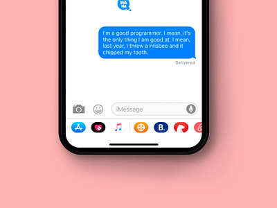 Daily UI Challenge - Day 13 app dailyui design imessages ui uidesign ux uxdesign