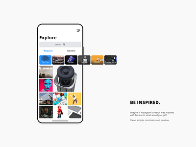 Daily UI Challenge - Day 22 app behance dailyui design instagram interface ui uidesign web
