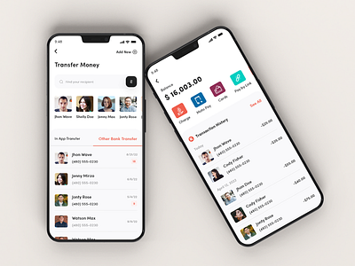 Mobile Banking App UI Exploration adobe figma adobe xd android app branding card clean color creative design finance graph ios minimal mobile app money transfer product design ui ux visual design