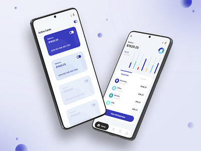 UI Design - Finance & Banking App android app design clean crypto cryptocurrency dashboard defiapp exchange finance ios minimalist mobile app payment app portfolio product design trading transaction ui ux virtual visual design