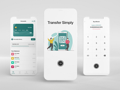 Mobile Banking App - UI Design