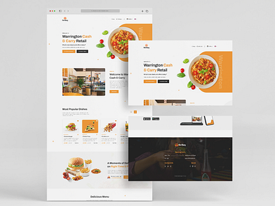 Restaurant - Food Delivery Landing page