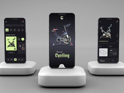 Cycling Tracker App Design