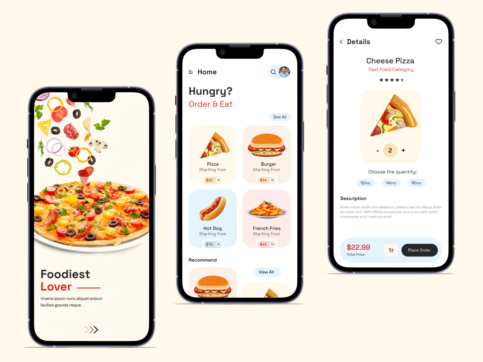 Food Delivery App Design by Parthiv Deb Partho on Dribbble