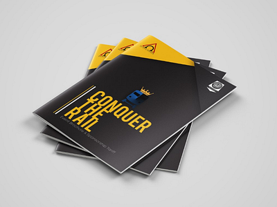 Conquer The Rail - Brochure designs