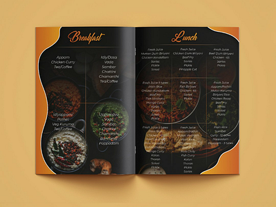 Excellent Event Organizers and catering service-Brochure Design