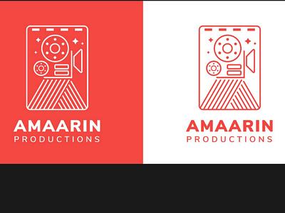 Amaarin film production - Logo design illustrator photoshop